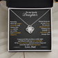 To My Lovely Daughter - Always Keep Me In Your Heart - Love Dad - INCLUDES FREE SHIPPING