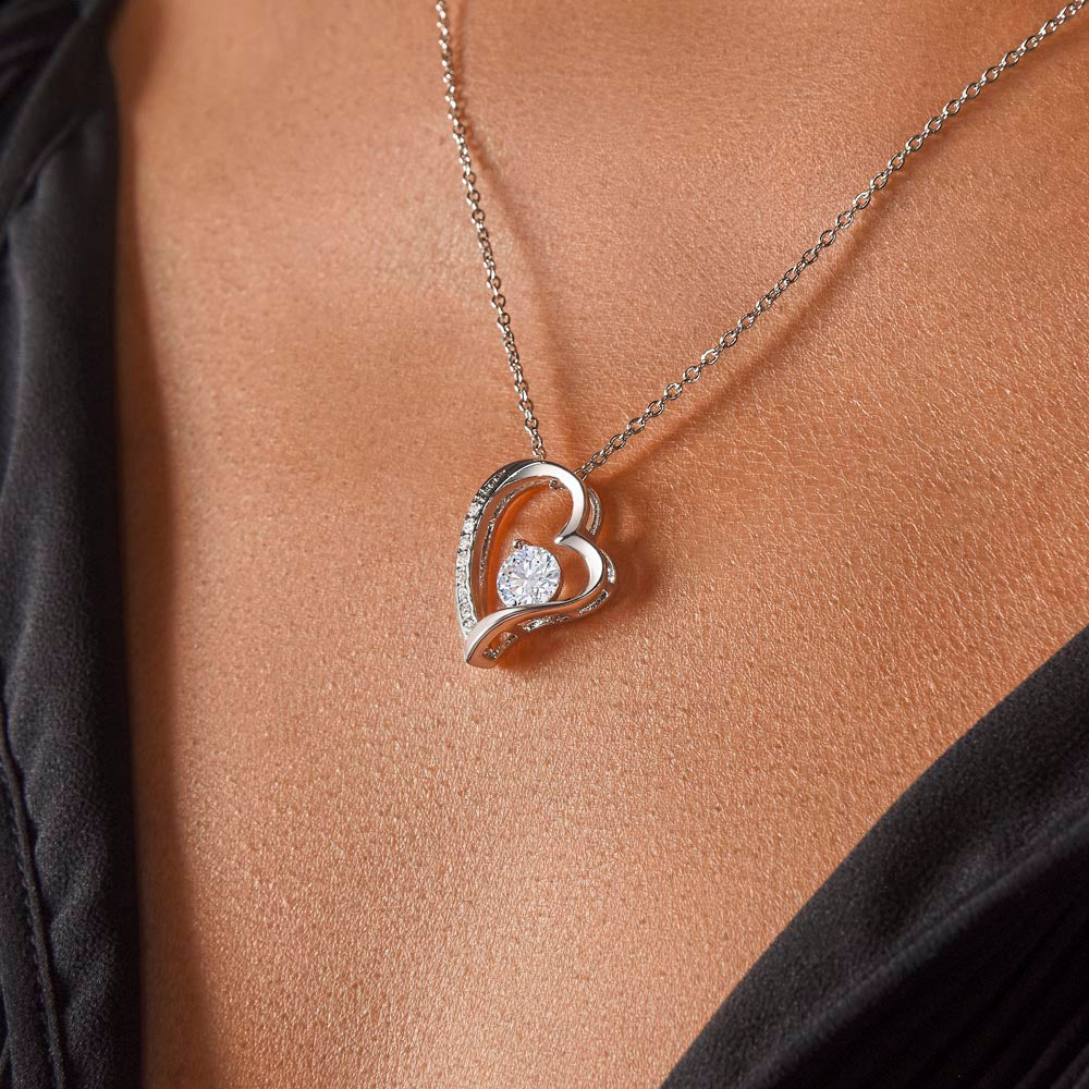 To My Beautiful Wife - I May Not Be - Forever Love Necklace