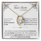 To The Best Mom in The World - Necklace - Mother's Day Gift