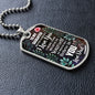 Daughter - Never Forget - Love Dad - INCLUDES FREE SHIPPING