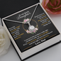 Daughter - Someday When The pages Of My Life End - Eternal Hope Necklace