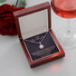 I Hugged This Little Pendant - Love Grandma - Eternal Hope Necklace