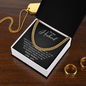 Husband - Wonderful Person - Cuban Link Chain
