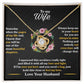 Wife - Always Keep Me in Your Heart - INCLUDES FREE SHIPPING