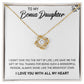 To My Bonus Daughter