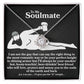 Soulmate - I Am Not The Guy - Love Knot Necklace - INCLUDES FREE SHIPPING