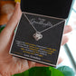 Granddaughter - I Hugged The Little Pendant - Love Grandma