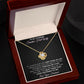 To My Stunning - Smokin Hot Wife - Love Knot Necklace - INCLUDES FREE SHIPPING