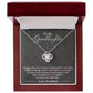Granddaughter - I Hugged This Little Pendant - Love Grandma