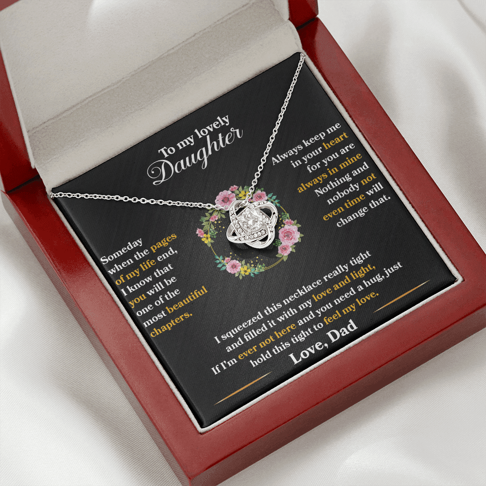 Daughter - Always Keep Me In Your Heart - Love Dad - INCLUDES FREE SHIPPING