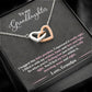 Granddaughter - I Hugged This Little Pendant - Love Grandpa
