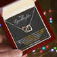 Granddaughter - I Hugged This Little Pendant - Love Grandma