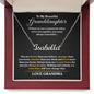 Granddaughter - If There is Ever a Tomorrow - Name Necklace