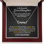 Granddaughter - If There is Ever a Tomorrow - Name Necklace