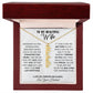 Wife - If I Could Give You One Thing In Life - Vertical Name Necklace
